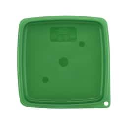 (6 Stück) CAMBRO | CAMSQUARES® -  Deckel für FreshPro - für 1,9 Liter & 3,8 Liter - Grün