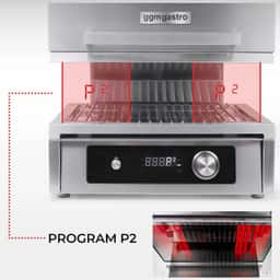 Electric Pita Oven/ Salamander - 4,5 kW - 220 Volt - Electronic Control