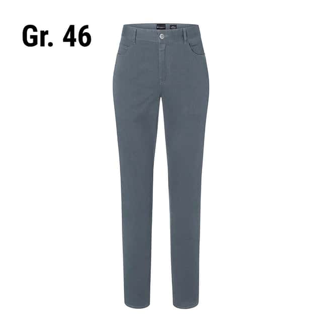 KARLOWSKY | Damen 5-Pocket-Hose - Anthrazit - Größe: 46