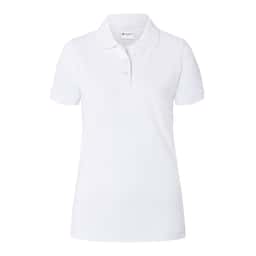 KARLOWSKY | Damen Workwear Poloshirt Basic - Weiß - Größe: L