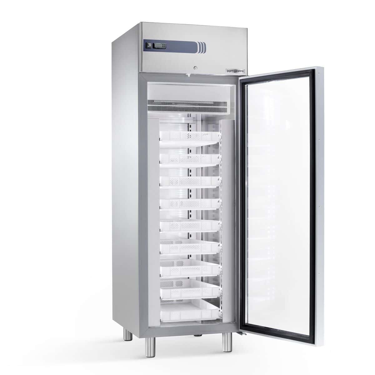 Pasta refrigerator Premium PLUS - EN 60x40 - 585 litres - 1 glass door