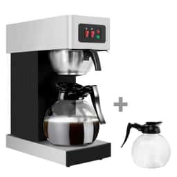 Filterkaffeemaschine - 1,8 Liter - 2 kW - mit 2 Warmhalteplatten - inkl. 2 Glaskannen