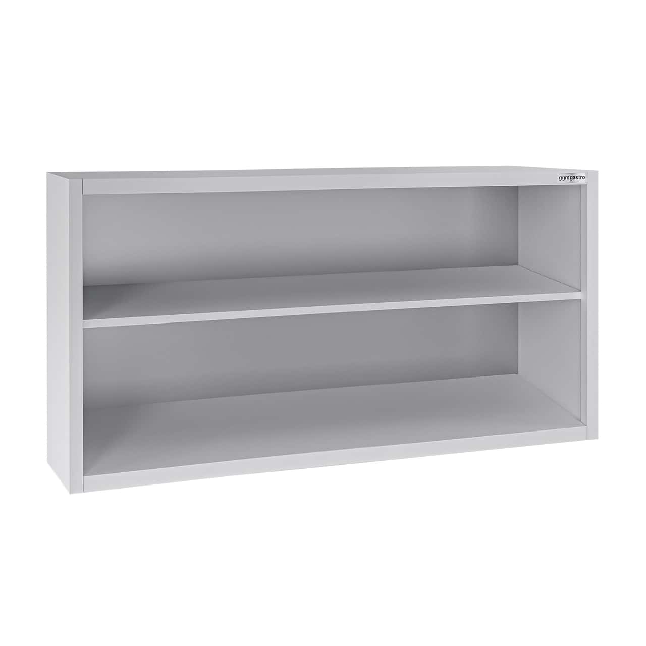 Edelstahl Wandhängeschrank ECO - 1800x400mm - ohne Schiebetür 800mm hoch