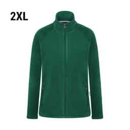 KARLOWSKY | Damen Workwear Fleecejacke Warm-Up - Waldgrün - Größe: 2XL