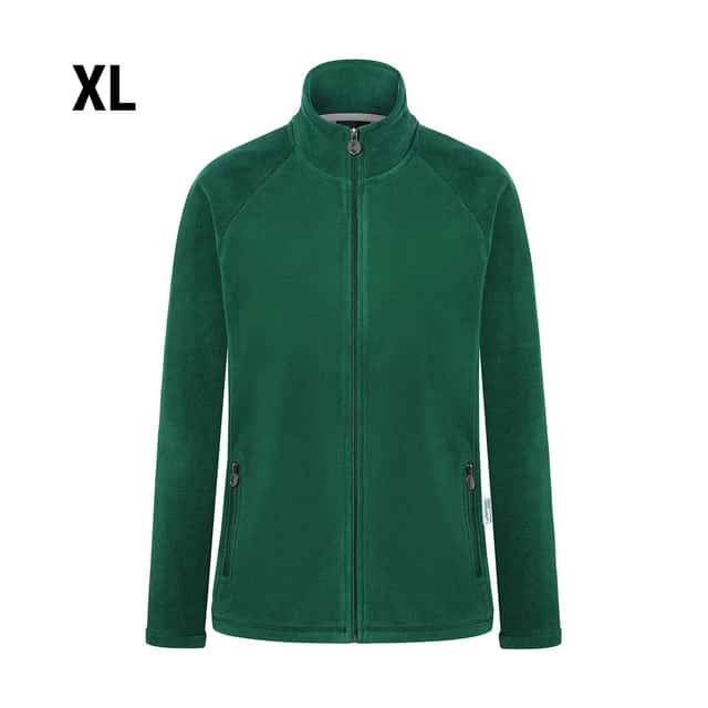 KARLOWSKY | Damen Workwear Fleecejacke Warm-Up - Waldgrün - Größe: XL