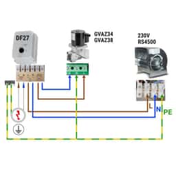 Drehzahlregler mit 5 Stufen - 230Volt - 7 Ampere