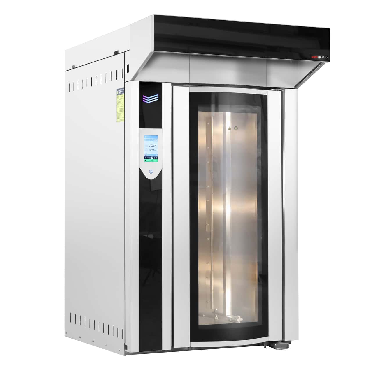 Rotierender Elektro Bäckerei-Heißluftofen - Touch - 12-15 x EN 60x40 - mit Waschsystem