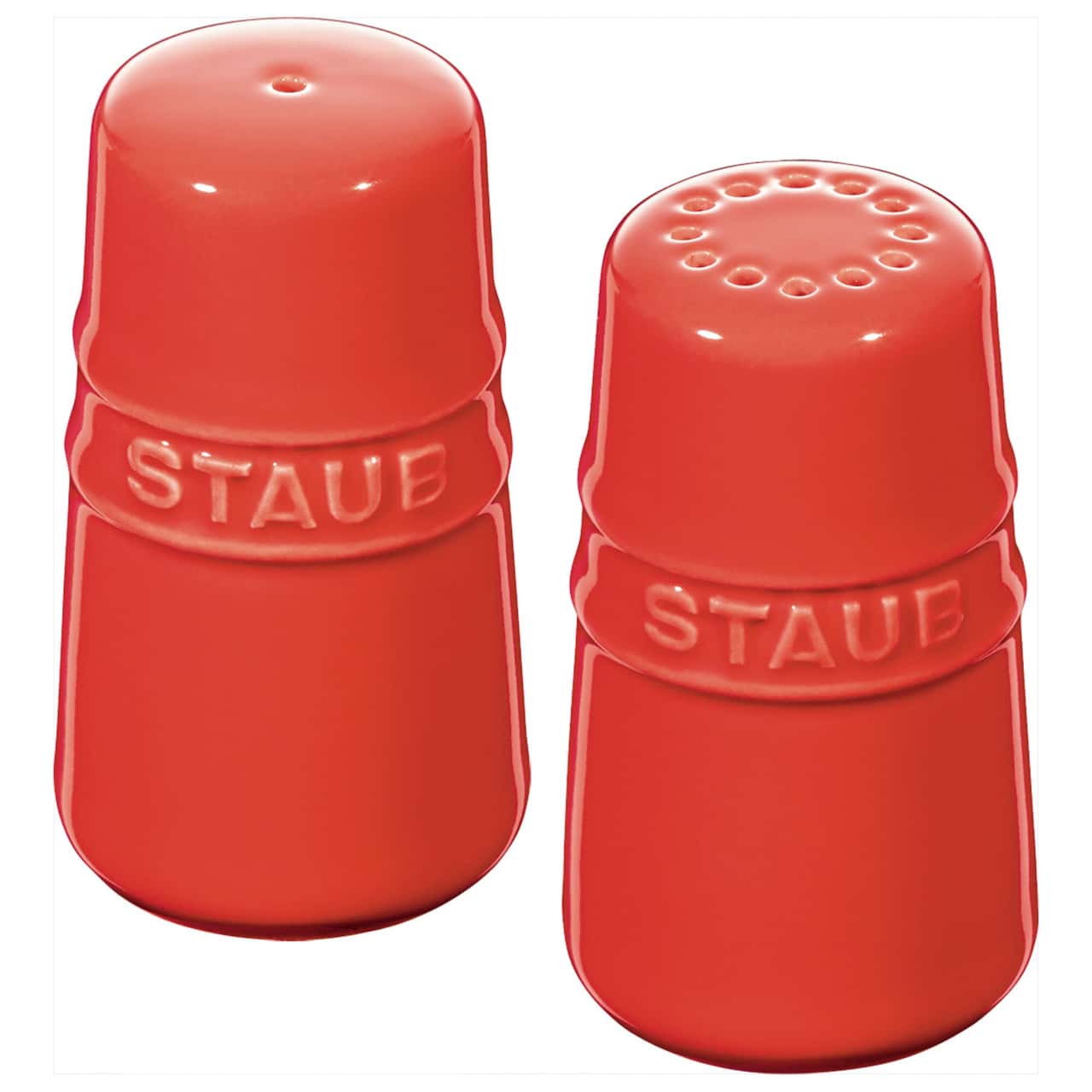 STAUB | CERAMIQUE - Salz & Pfefferstreuer - 70mm - Keramik - Kirsch-Rot