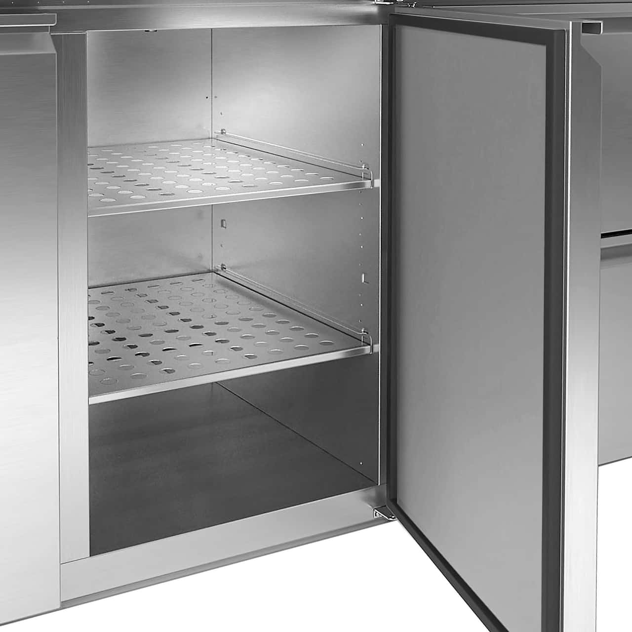 Biertheke Premium PLUS - 1550x700mm - 1 Tür & 3 Schubladen