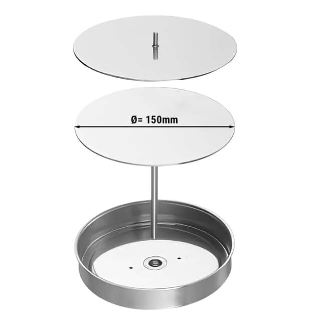 Pattieform für Hamburgermaschine - Ø 15 cm