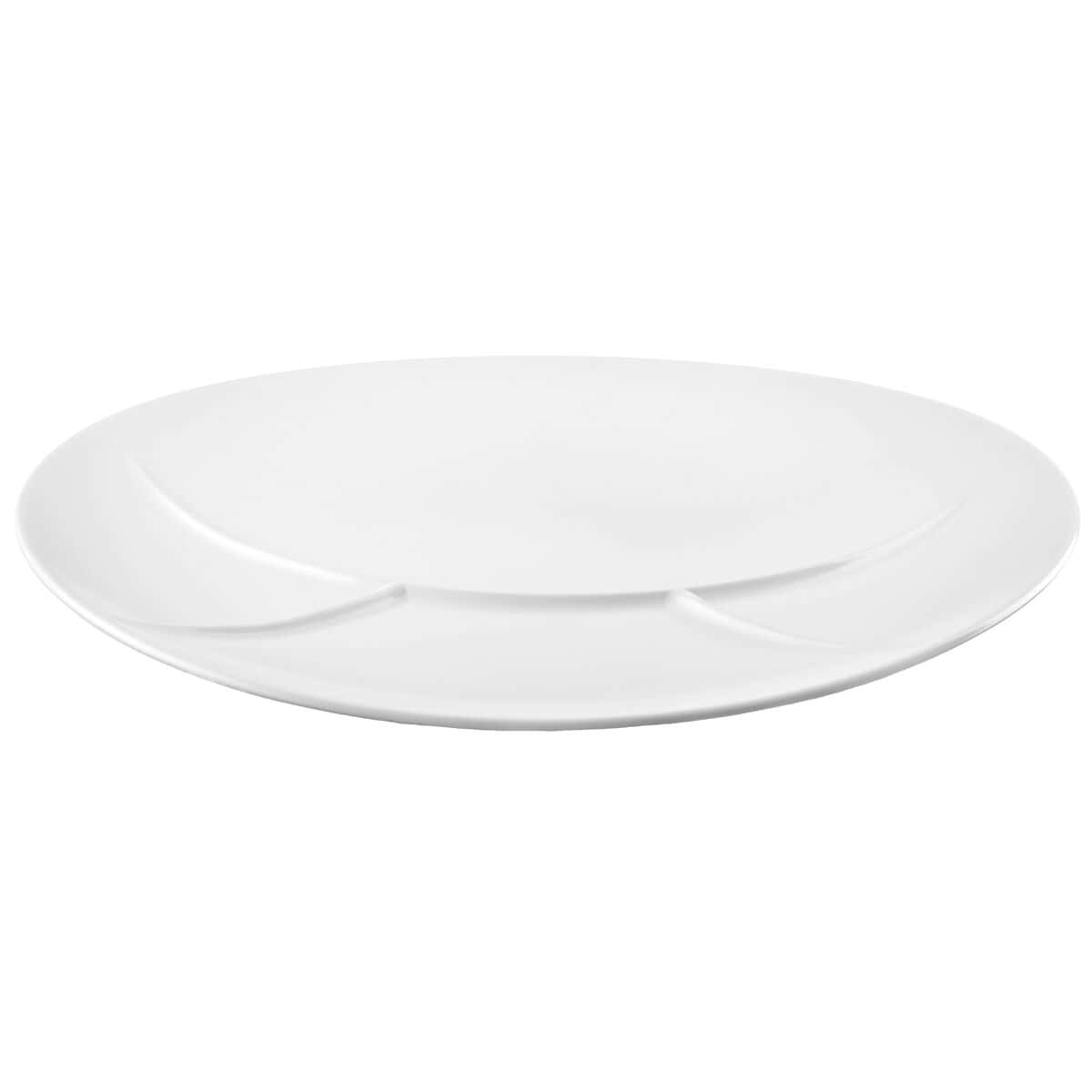 (2 pieces) Seltmann Weiden - Fitness plate - Ø 34 cm - with 3 separators