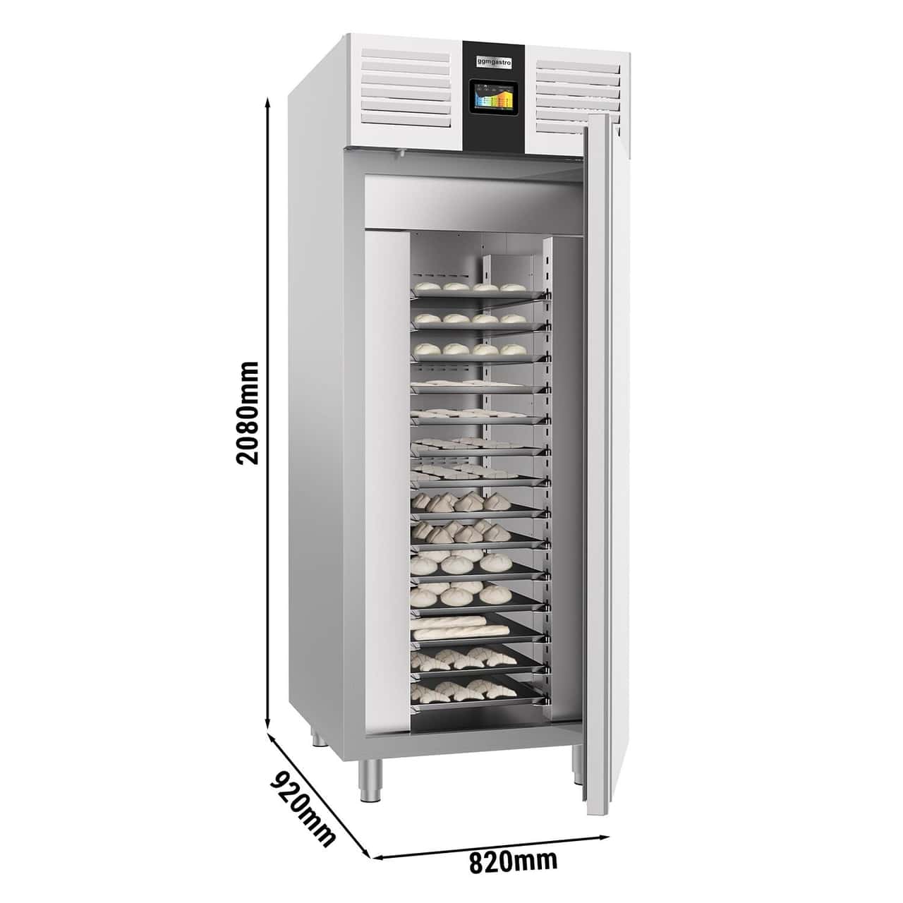 Bäckerei Gärautomat PREMIUM - EN 60x40 - Schrank für Fermentation