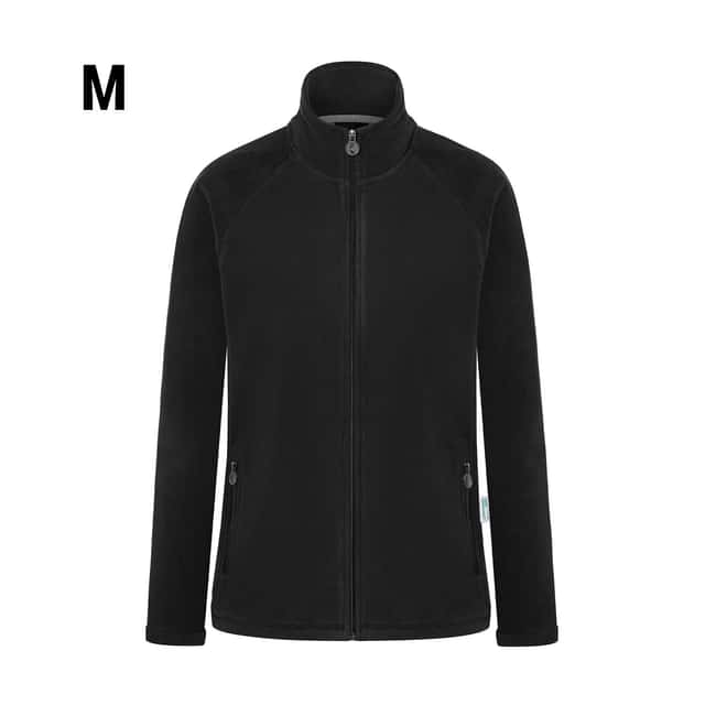 KARLOWSKY | Damen Workwear Fleecejacke Warm-Up - Schwarz - Größe: M