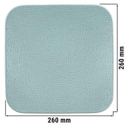 (6 pieces) Seltmann Weiden - Coup plate flat square - 260x260mm