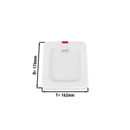 Polypropylen GN Deckel 1/6 - milchig