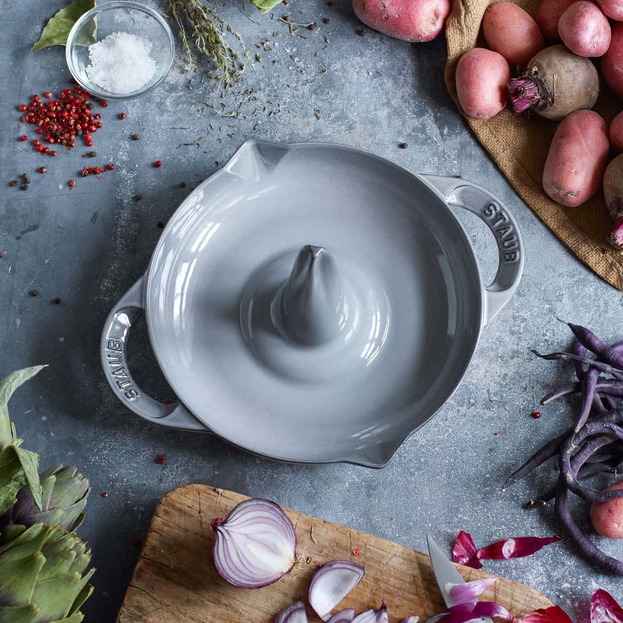 STAUB | SPECIALITIES - Bräter - Ø 240mm - Gusseisen - Graphit-Grau