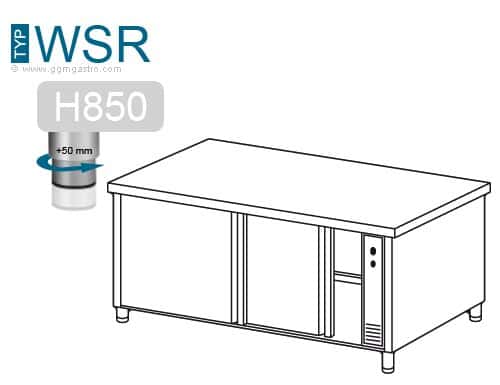 Wärmeschrank PREMIUM - 1000x700mm