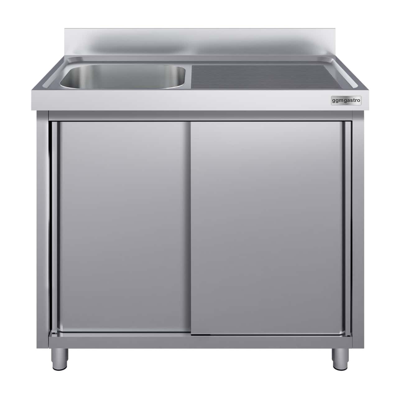 Spülschrank ECO - 1600x600mm - mit 1 Becken links