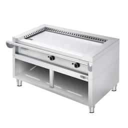 Gas Teppanyaki Grill - 17 kW - Glatte Bratplatte