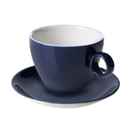 (6 Stück) BART COLOUR CAFE - Cappuccinountertasse - Ø 155mm - Blau