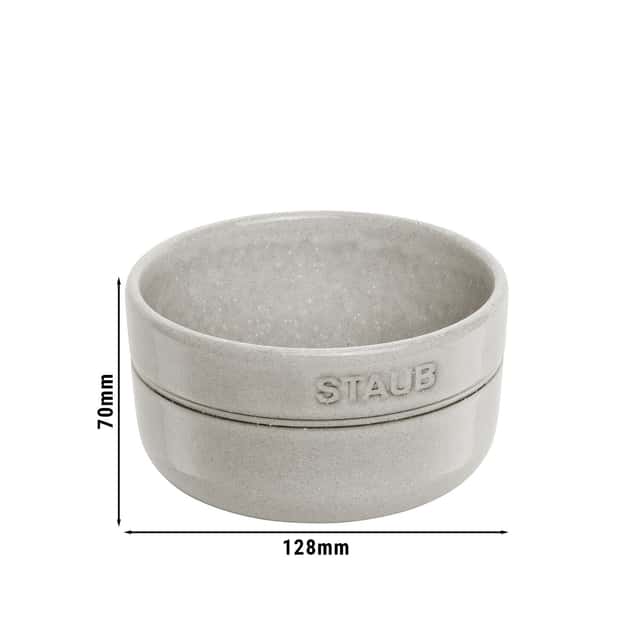 STAUB | DINING LINE - Schüssel - Ø 120mm - Keramik - Weisser Trüffel