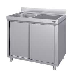 Spülschrank ECO - 1200x700mm - mit 1 Becken links