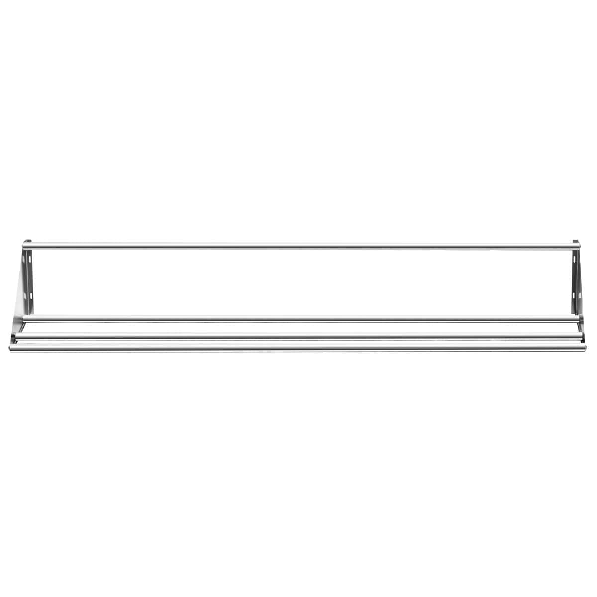 Wall shelf for sink baskets - 1500mm - 1 shelf