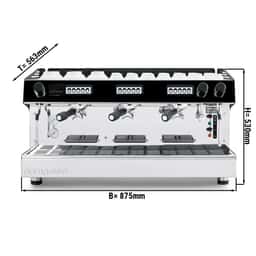 Siebträgermaschine - 3 Gruppig - inkl. Preinfusiuonssystem