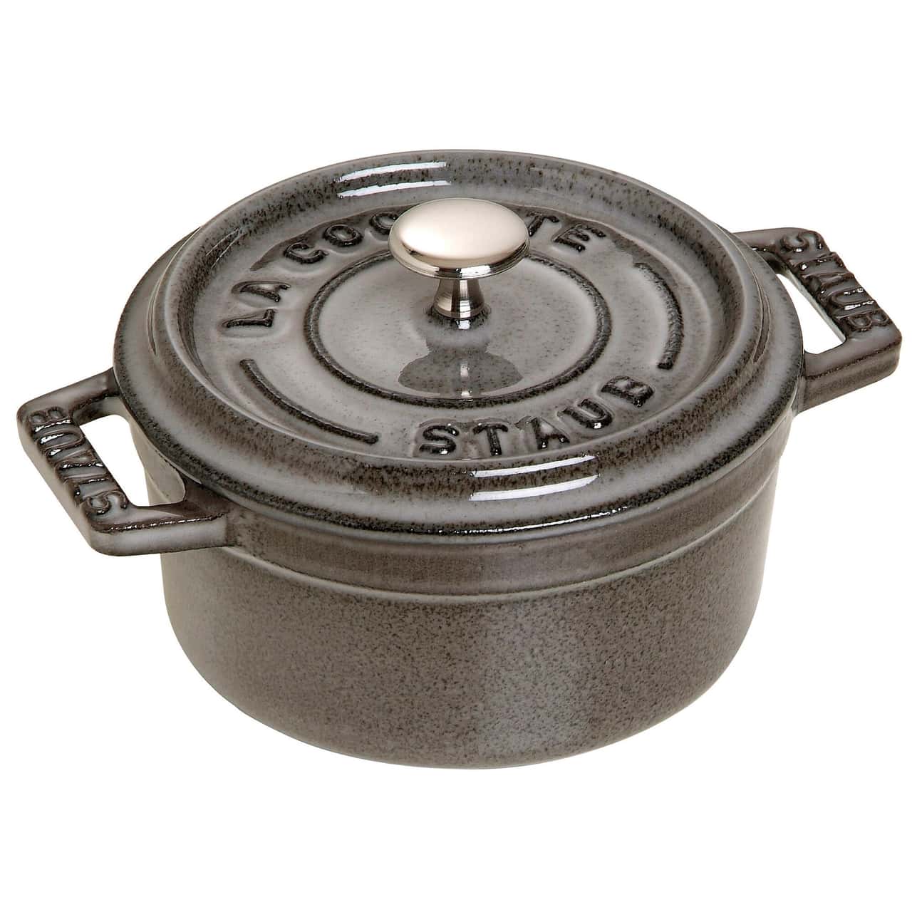 STAUB | LA COCOTTE - Mini Cocotte - Ø 100mm - Gusseisen - Graphit-Grau