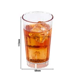 (36 Stück) CAMBRO | HUNTINGTON® - Trinkbecher - 237 ml - Transparent