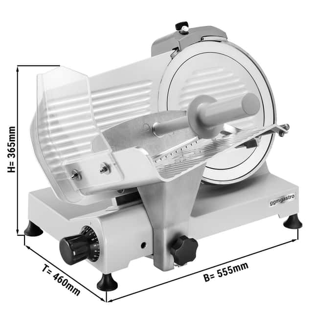 Aufschnittmaschine - 130 Watt - Messer: Ø 250mm