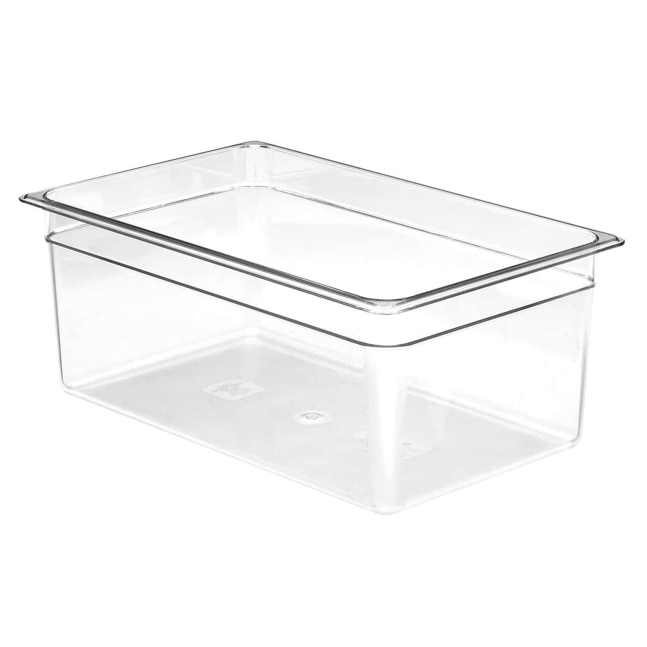 (6 Stück) CAMBRO | CAMWEAR® -  Polycarbonat GN-Behälter 1/1 - Clear - Tiefe 200 mm