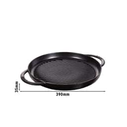 STAUB | GRILL PANS - Pure Grill - Ø 300mm - Gusseisen - Schwarz