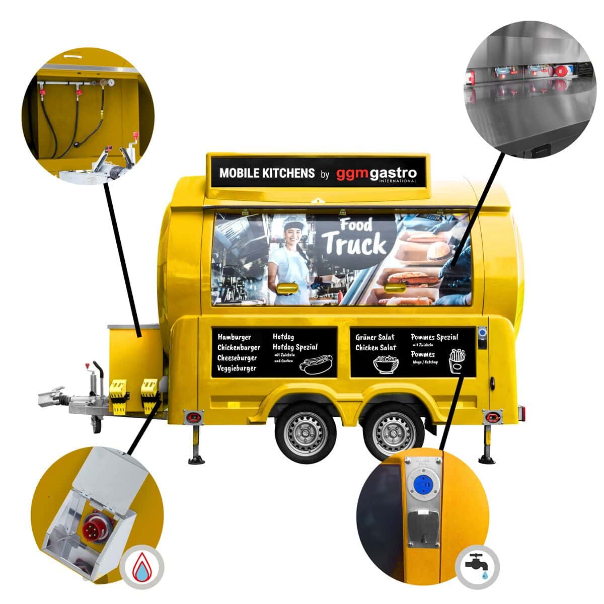 Mobile Kitchen by GGM - Thema: Fast Food / Grundausstattung