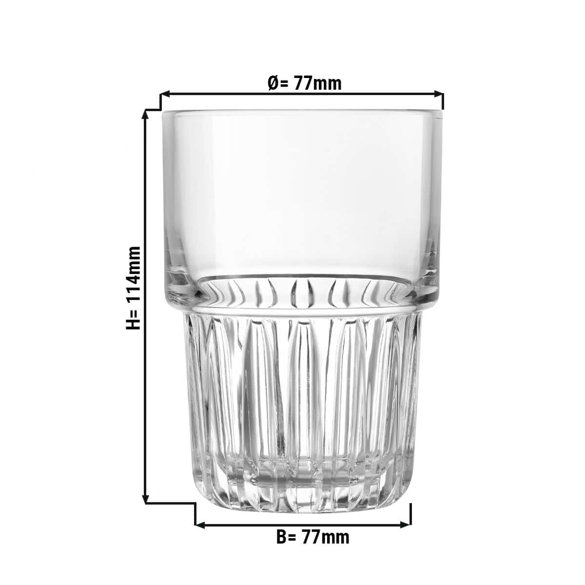 (12 Kusů) Sklenice na longdrink - TOKIO - 266 ml - transparentní