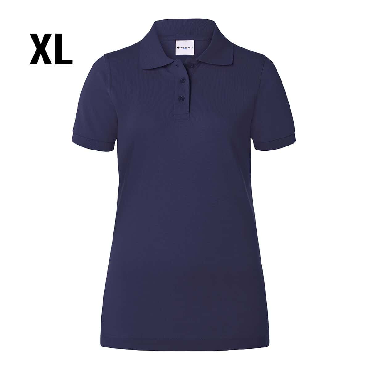 KARLOWSKY | Damen Workwear Poloshirt Basic - Marine - Größe: XL