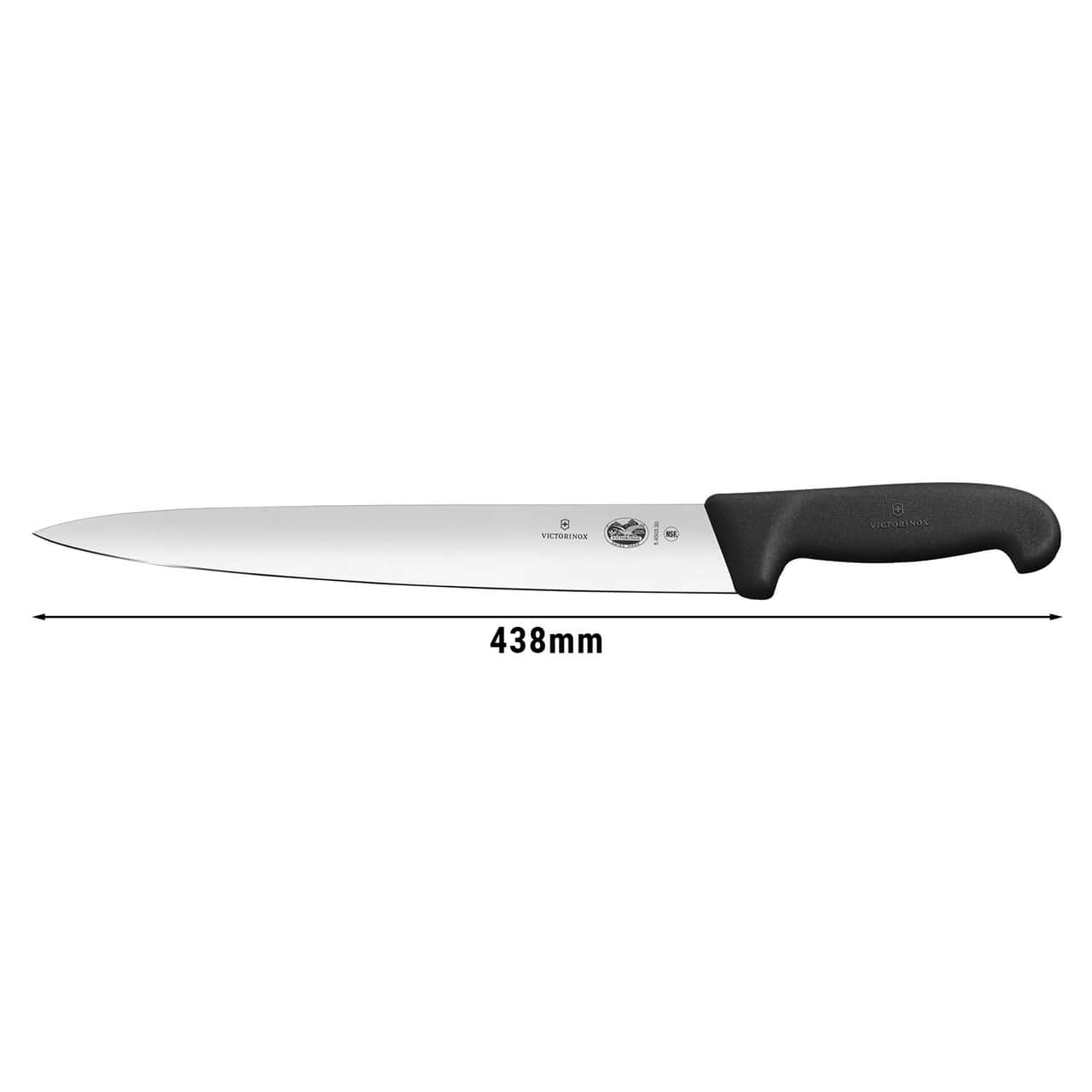 VICTORINOX | FIBROX - Schinkenmesser - spitz - Klinge: 300mm