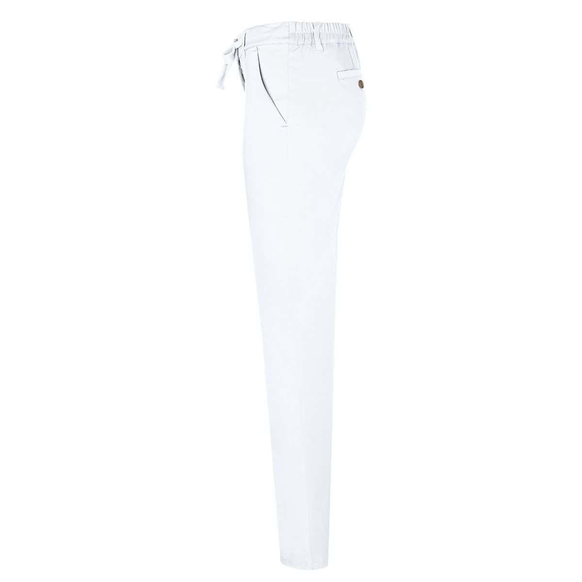 KARLOWSKY | Damen Chinohose Modern-Stretch - Weiß - Größe: 44