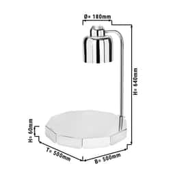 Buffet-Wärmelampe - Rund
