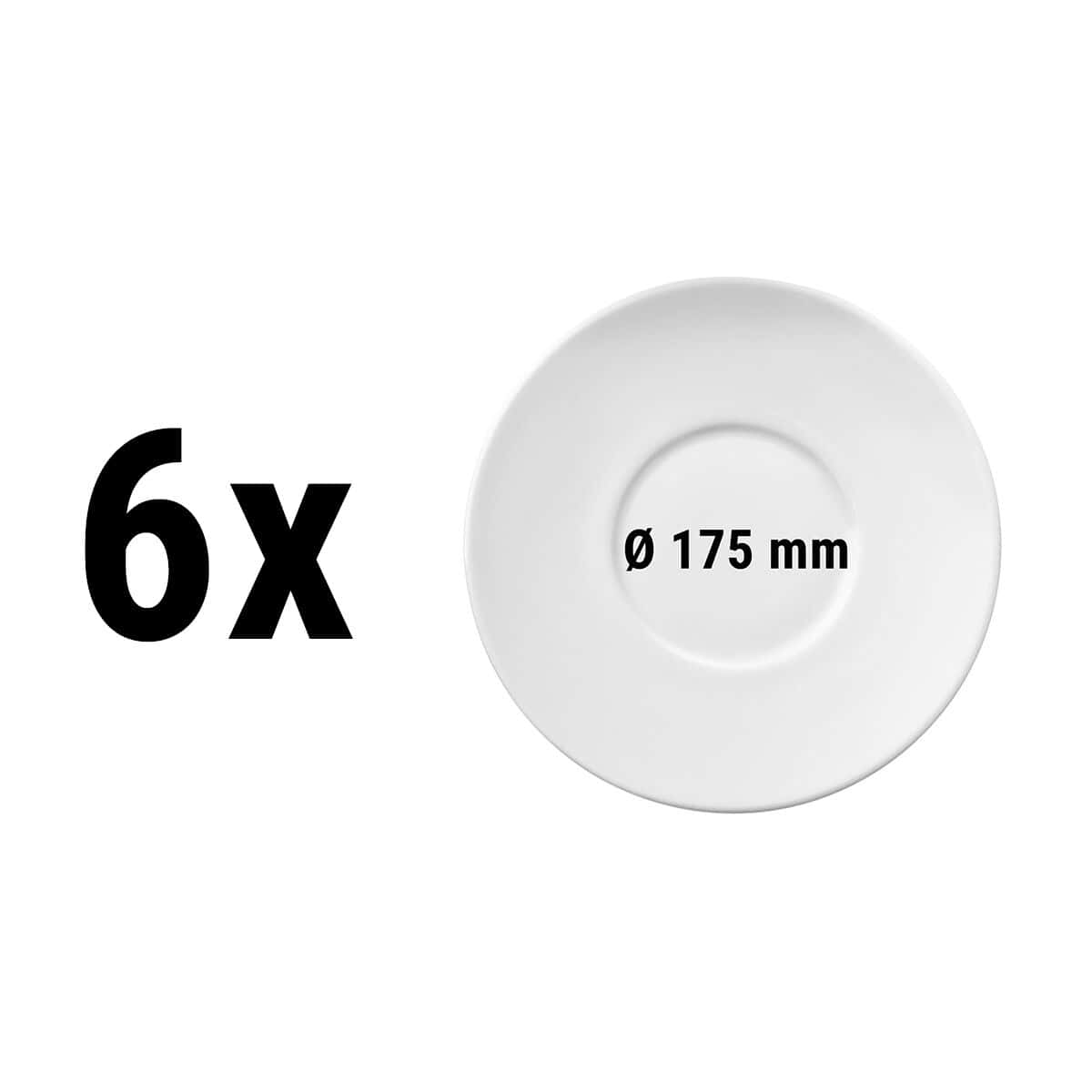 (6 Stück) SELTMANN WEIDEN | Untertasse Rund - Ø 175mm