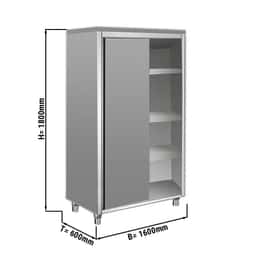 Geschirrschrank ECO - 1600x600mm - 2 Schiebetüren - Höhe: 1800mm