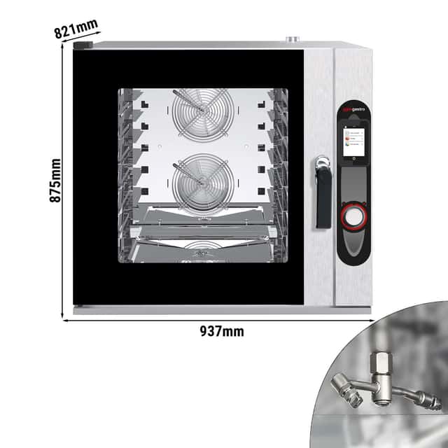 Kombidämpfer - Touch - 7x GN 1/1 - mit Waschsystem