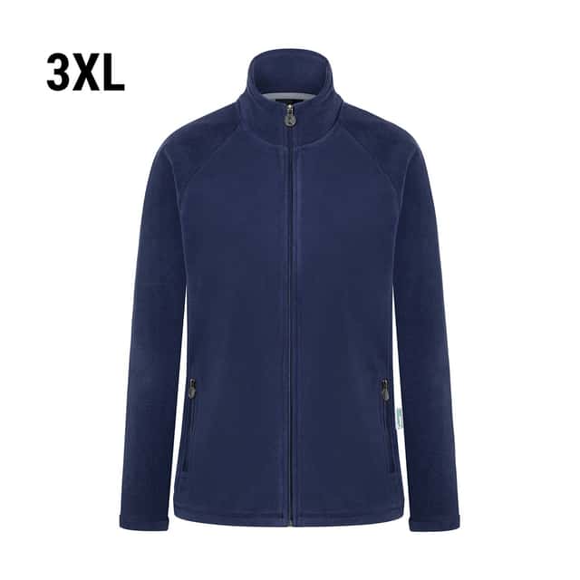 KARLOWSKY | Damen Workwear Fleecejacke Warm-Up - Marine - Größe: 3XL