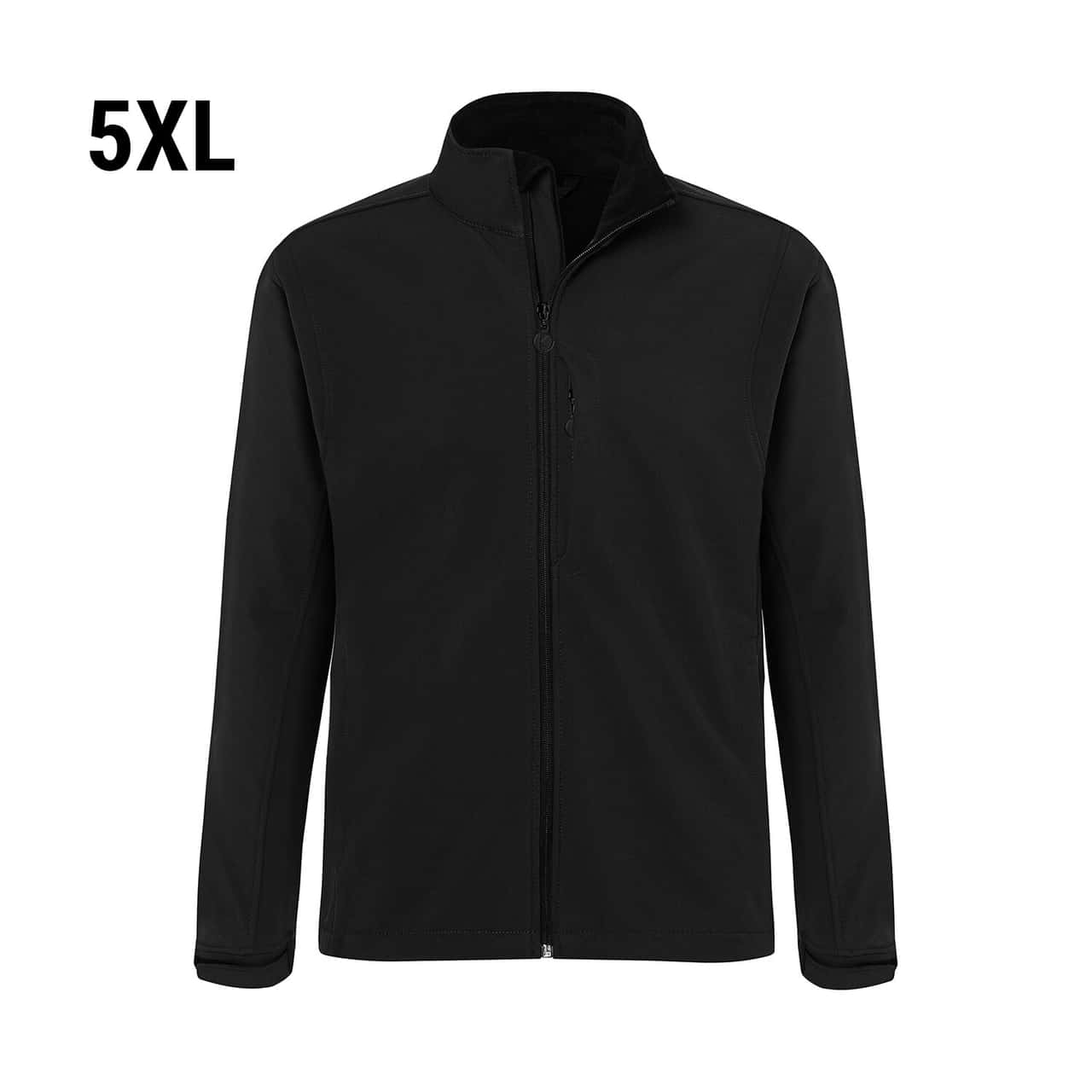 KARLOWSKY | Herren Softshelljacke Classic - Schwarz - Größe: 5XL