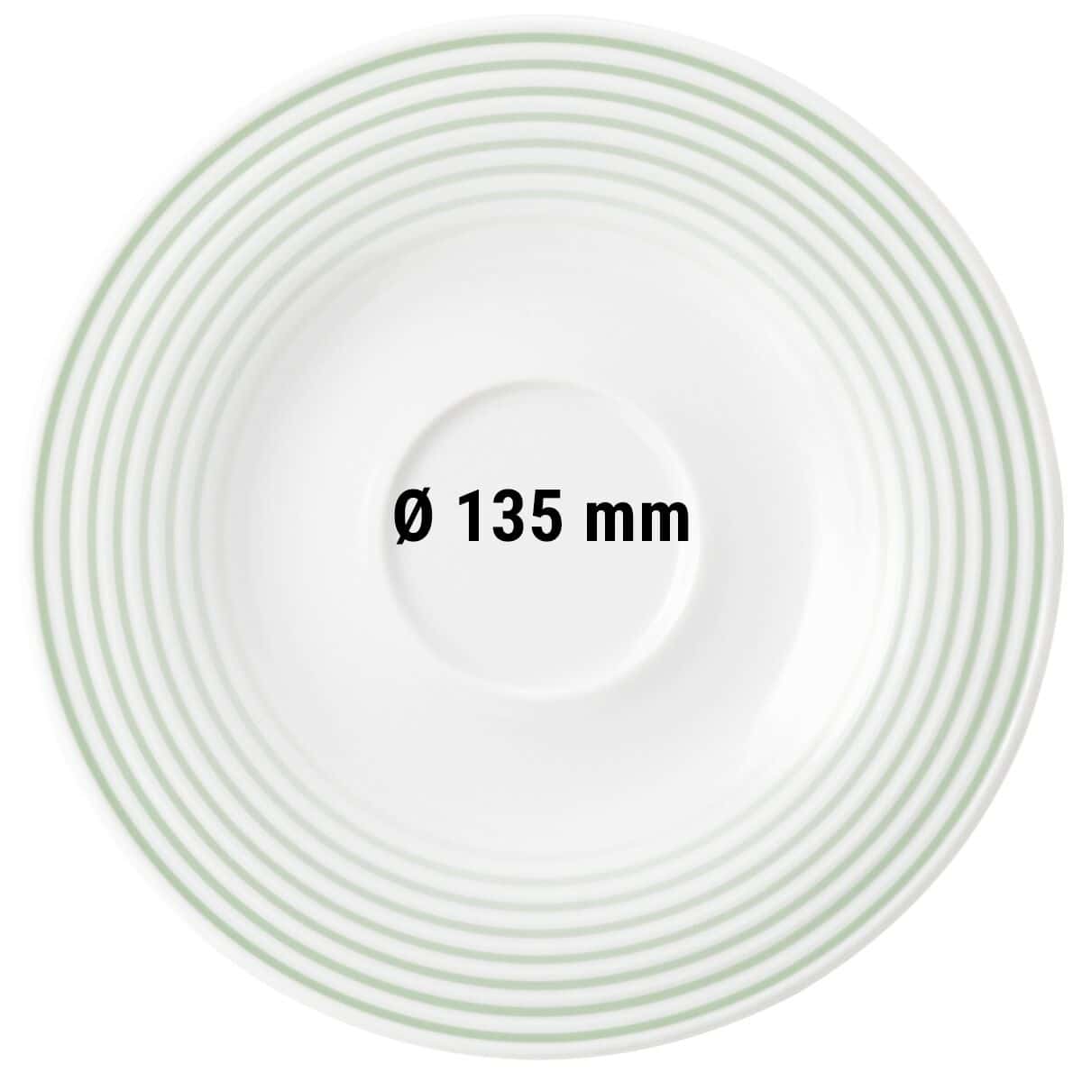 (6 pieces) Seltmann Weiden - Saucer - Ø 135 mm