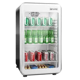 Minibar-Kühlschrank - 500mm - 120 Liter - 1 Glastür & LED-Beleuchtung