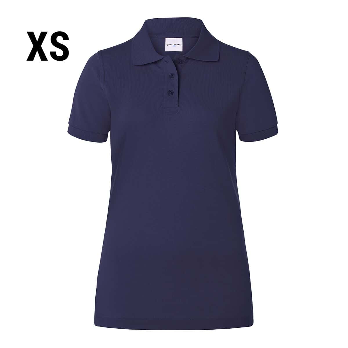 (6 Stück) KARLOWSKY | Damen Workwear Poloshirt Basic - Marine - Größe: XS