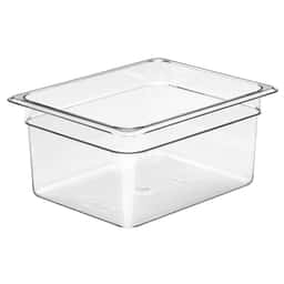 (6 kusů) CAMBRO | | CAMWEAR®  polykarbonátové nádoby GN 1/2 - čiré - hloubka 150 mm