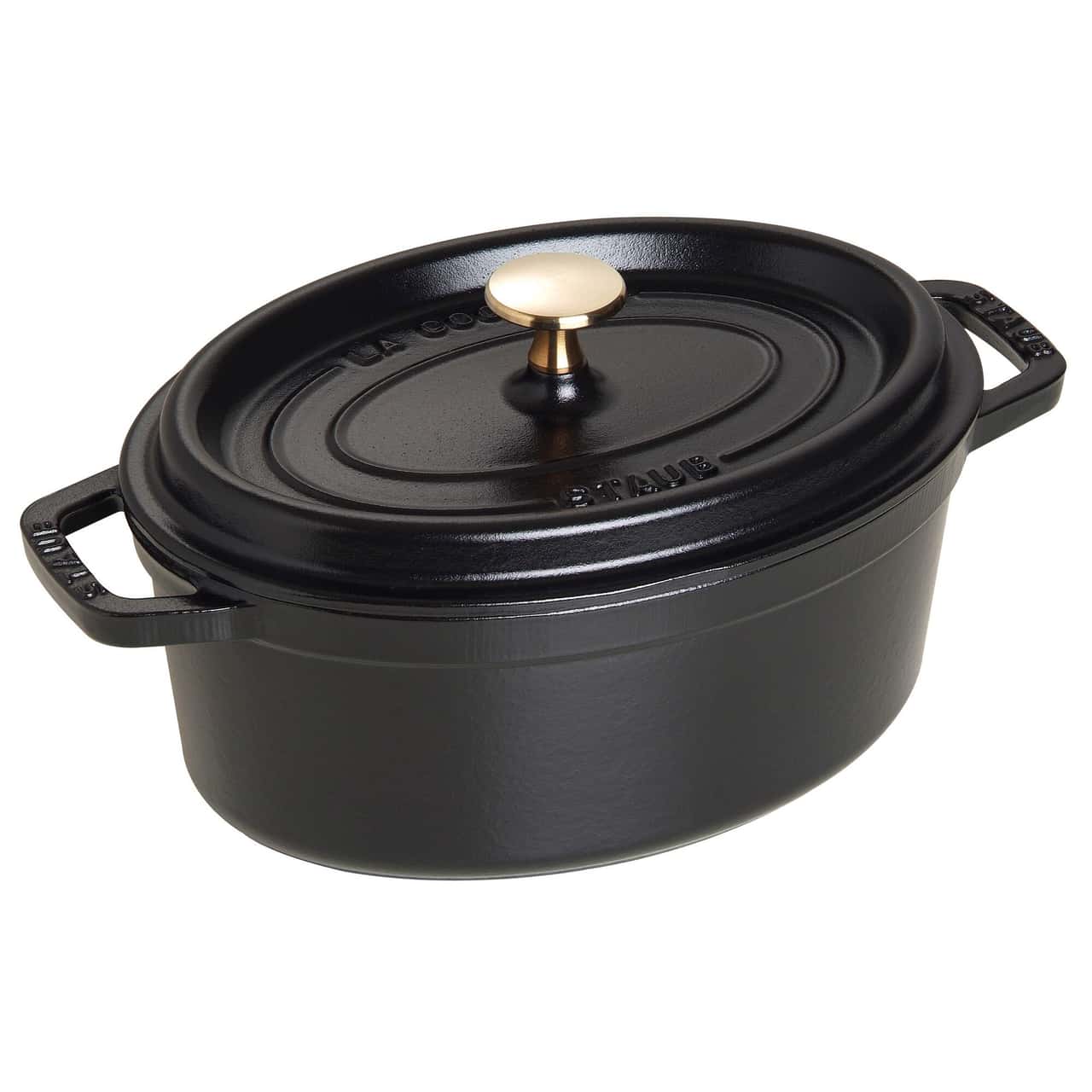 STAUB | LA COCOTTE - Cocotte - oval - 230mm - Gusseisen - Schwarz