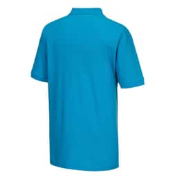 Herren Poloshirt - Wasserblau - Größe: XL